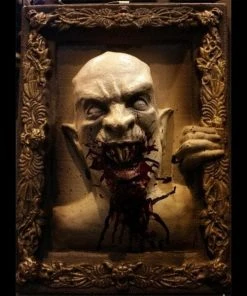 Distortions Zombie Props "3D Portrait - Creep" Hanging Haunted House Decoration