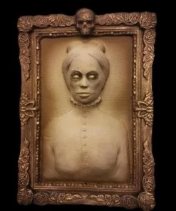 Distortions "3D Portrait - Mrs. Mene" Hanging Halloween Decoration Decorations