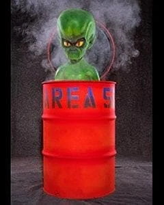 Distortions Animatronics "Alien Ambush" Sci-Fi Animatronic Barrel 1 Distortions Animatronics "Alien Ambush" Sci-Fi Animatronic Barrel