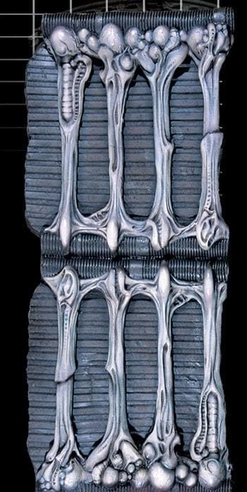 Distortions Props "Alien Wall Panel - 4 X 8 Foot" Sci-Fi Haunted House Facade 1 Distortions Props "Alien Wall Panel - 4 X 8 Foot" Sci-Fi Haunted House Facade