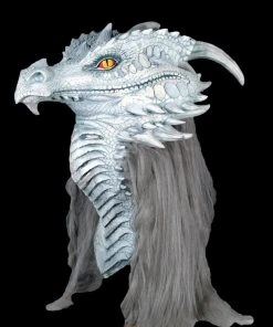 Morris Scary Masks "Ancient White Dragon" Mask