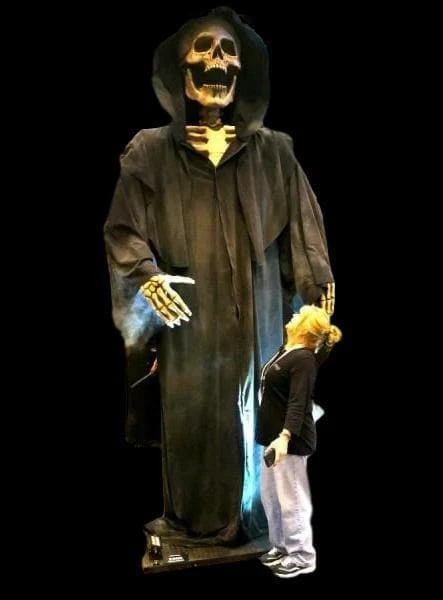 Distortions Animatronics "Angel Of Death" Professional Grim Reaper Animatronic 1 Distortions Animatronics "Angel Of Death" Professional Grim Reaper Animatronic