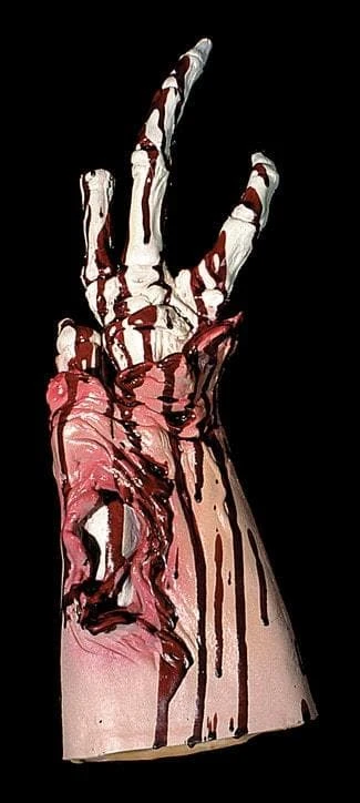 Morris Props "Arm Stump" Bloody Halloween Prop 1 Morris Props "Arm Stump" Bloody Halloween Prop