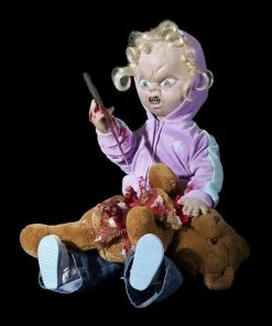 Distortions "Bad Doll" Electric Halloween Animatronic Prop Props