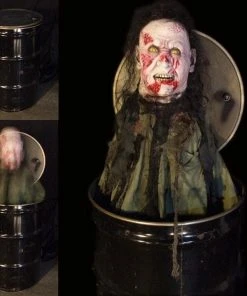 Distortions Animatronics "Barrel Blaster" Halloween Animatronic