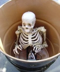 DC Props "Barrel Spitter Skeleton" Halloween Animatronic Animatronics