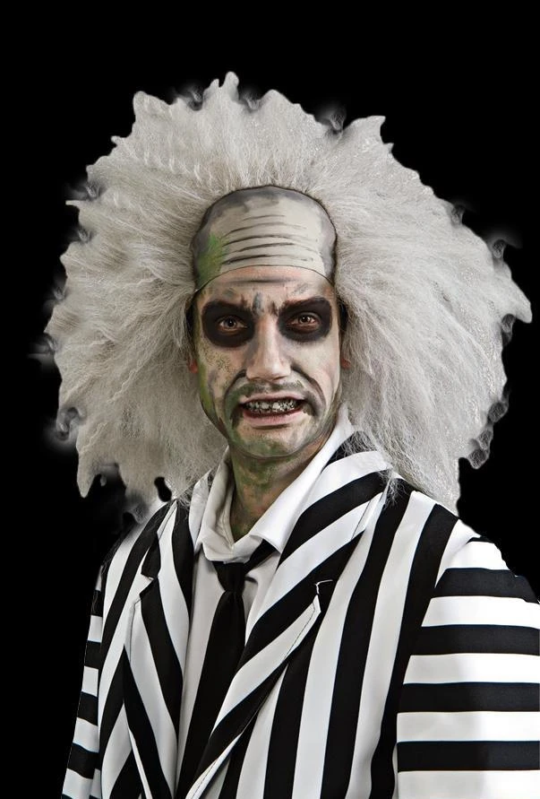 Morris "Beetlejuice" Halloween Wig Horror Masks 1 Morris "Beetlejuice" Halloween Wig Horror Masks
