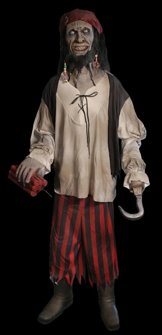 Distortions "Big Bang Billy" Electric Animated Pirate Halloween Prop Props 1 Distortions "Big Bang Billy" Electric Animated Pirate Halloween Prop Props
