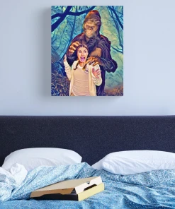 The Horror Dome Bigfoot Canvas Print Decorations