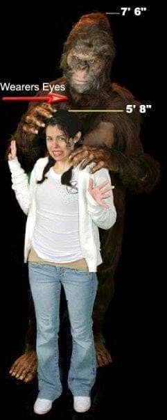 The Horror Dome "Bigfoot" HD Studios Pro Costume Costumes 5 The Horror Dome "Bigfoot" HD Studios Pro Costume Costumes