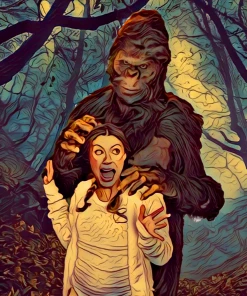 The Horror Dome Bigfoot Poster