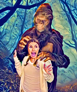 The Horror Dome Bigfoot Poster