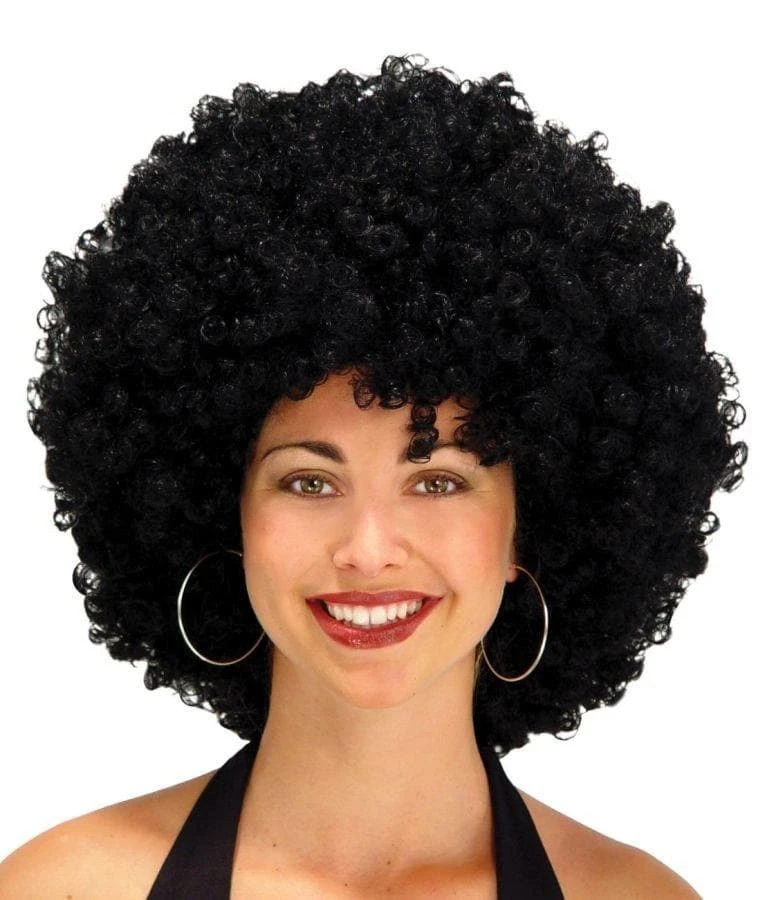 Morris Accessories "Black Afro - 22 Inch" Halloween Wig 1 Morris Accessories "Black Afro - 22 Inch" Halloween Wig