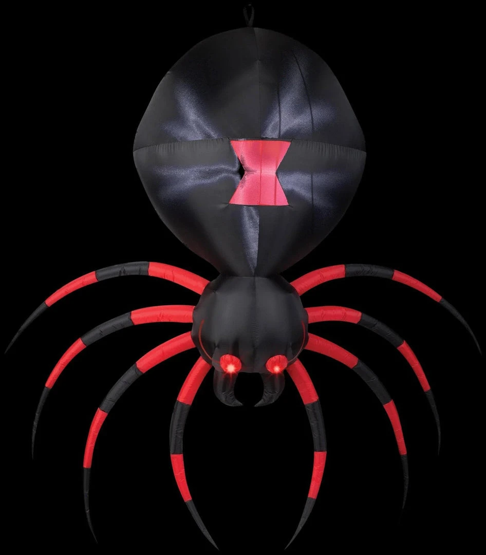 Morris "Black Spider" Air-blown Inflatable Halloween Decoration Decorations 1 Morris "Black Spider" Air-blown Inflatable Halloween Decoration Decorations