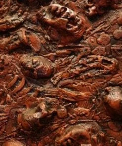 Midnight Studios "Blood Wall Panel With Blending Costume" Haunted House Facade