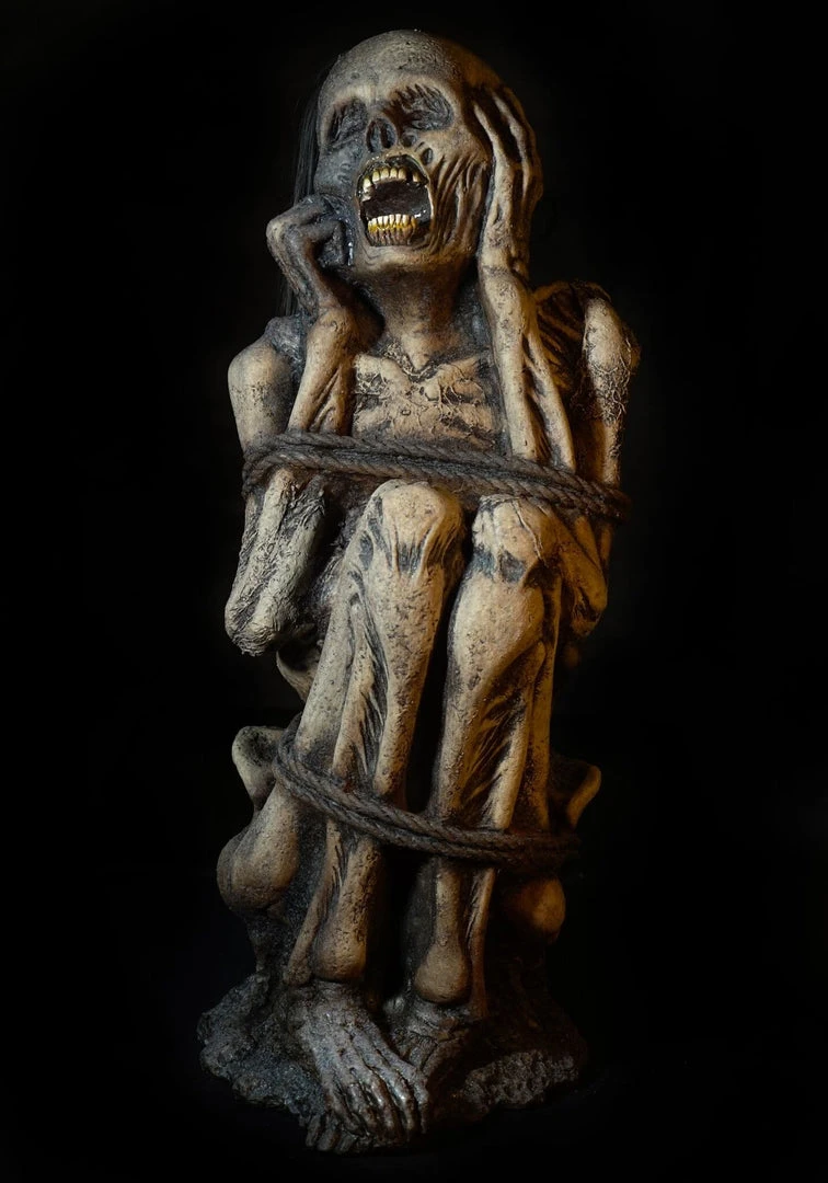 Distortions Props "Bound Corpse" Human Body Halloween Prop 1 Distortions Props "Bound Corpse" Human Body Halloween Prop