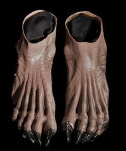 Morris Hands & Feet "Brown Monster Deluxe Latex Feet" Halloween Costume Shoes