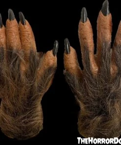The Horror Dome Hands & Feet Brown Wolfman Hands - HD Studios