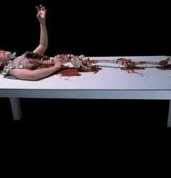 Distortions "Butcher Table" Professional Haunted House Illusion