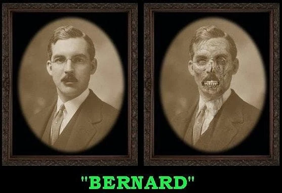 Morris "Changing Portrait - Bernard" Halloween Decoration 1 Morris "Changing Portrait - Bernard" Halloween Decoration