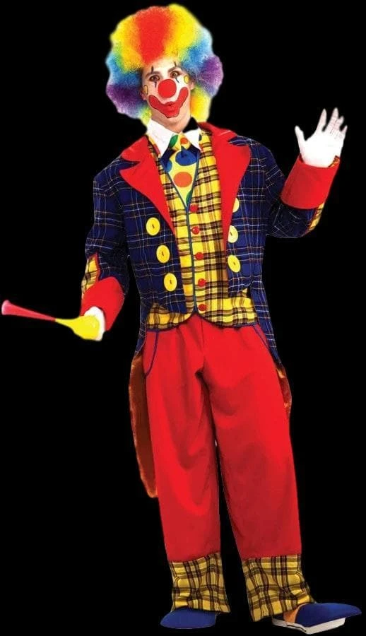 Morris "Checkers The Clown" Costume (Adult Size) Costumes 1 Morris "Checkers The Clown" Costume (Adult Size) Costumes