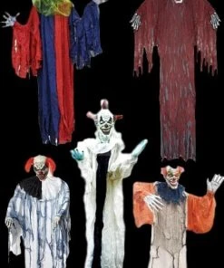 Morris Package Deals "Clown" Hanging Halloween Decorations - Package Deal Clown Props