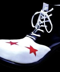 Morris "Clown Shoes - Black & White" Halloween Costume Shoes