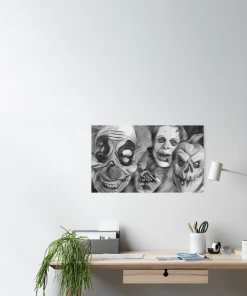 The Horror Dome Clownin Around Poster