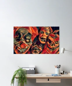 The Horror Dome Clownin Around Poster