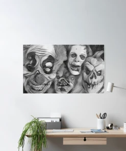 The Horror Dome Clownin Around Poster