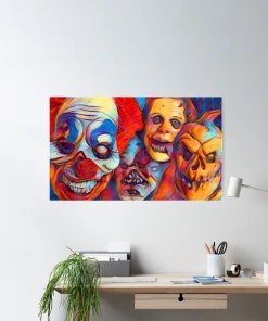 The Horror Dome Clownin Around Poster