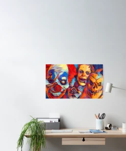 The Horror Dome Clownin Around Poster