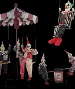 Morris Package Deals "Clowns" Electric Animated Halloween Props - Package Deal