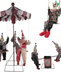 Morris Package Deals "Clowns" Electric Animated Halloween Props - Package Deal