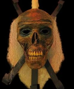 Skeletons And More "Corpsed Head Skull Wall Sconce" Haunted House Lighting