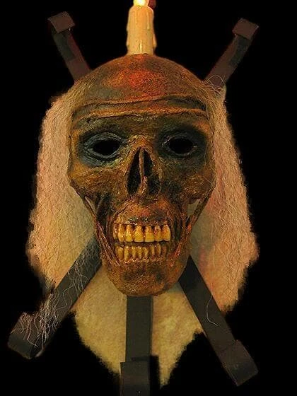 Skeletons And More "Corpsed Head Skull Wall Sconce" Haunted House Lighting 1 Skeletons And More "Corpsed Head Skull Wall Sconce" Haunted House Lighting