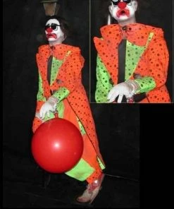 Distortions "Creepy The Clown" Professional Halloween Animatronic