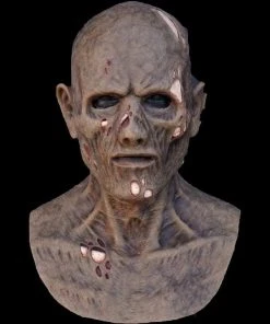 CFX "Crusty Zombie - Tan" Silicone Mask Scary Masks
