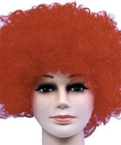 Morris Accessories "Curly Clown - Red Afro" Halloween Wig