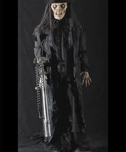 Distortions Zombie Props "Dead Eye" Zombie Halloween Animatronic