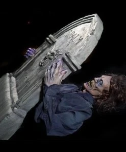 Morris "Dead Weight Tomb Zombie" Electric Animated Graveyard Halloween Prop