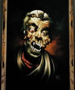 Morris "Deadly Dan Painting" Haunted House Decoration