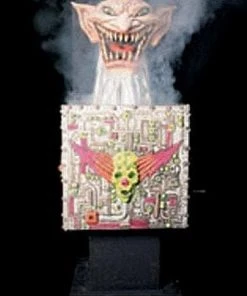 Distortions "Demented Jack In The Box" Professional Halloween Animatronic Clown Props