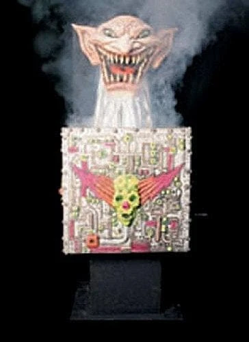 Distortions "Demented Jack In The Box" Professional Halloween Animatronic Clown Props 1 Distortions "Demented Jack In The Box" Professional Halloween Animatronic Clown Props