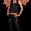 Morris "Demonette - Red W/Veins" Halloween Costume Wings