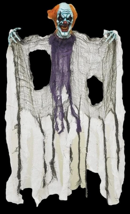 Morris "Devil Clown" Hanging Halloween Decoration - 36" 1 Morris "Devil Clown" Hanging Halloween Decoration - 36"