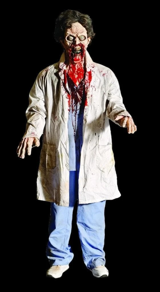 Distortions "Dr. Dread" Electric Animated Zombie Prop 1 Distortions "Dr. Dread" Electric Animated Zombie Prop