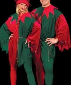 Morris Accessories "Elf Costume Set - Velvet Hat And Shoes" Christmas Costume
