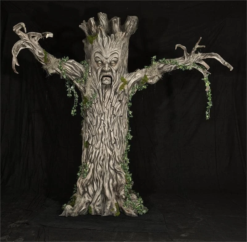 Distortions "Evil Tree" Live Actor Halloween Animatronic 1 Distortions "Evil Tree" Live Actor Halloween Animatronic
