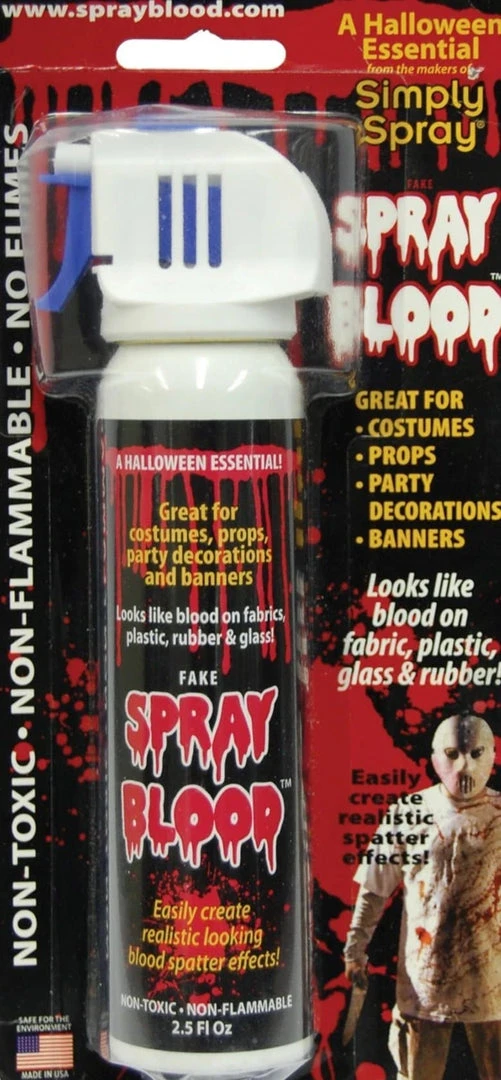 Morris "Fake Blood Aerosol Spray" Halloween Costume Accessory Makeup & Accessories 1 Morris "Fake Blood Aerosol Spray" Halloween Costume Accessory Makeup & Accessories